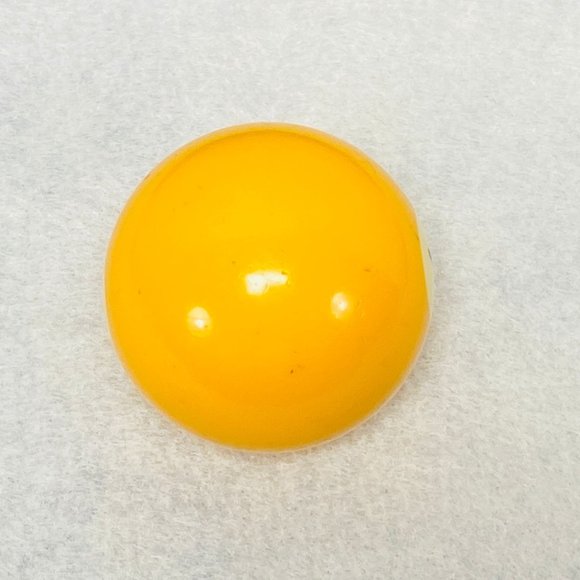 Vintage Replacement Billiard Pool Solid Yellow Number 1 Ball 2.25" Diameter - Picture 5 of 6